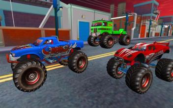 monster truck rally driver racing: high speed race截图2