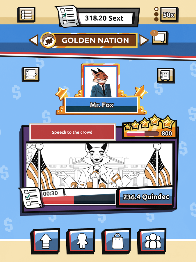 Run for The Wild House - Politics Simulator Game截图2