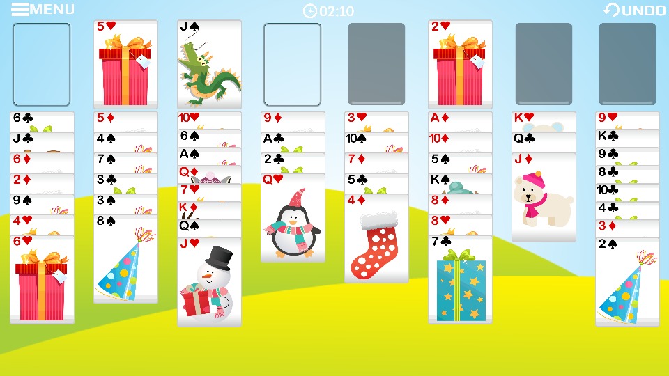 Holiday Freecell-Free Version截图3