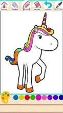 Unicorn Coloring Book Free截图5