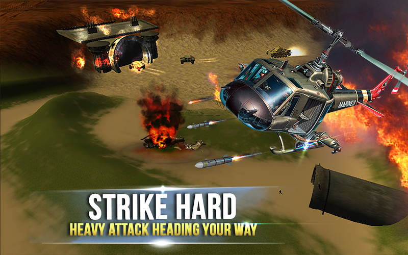 Airstrike Gunship Battle截图5