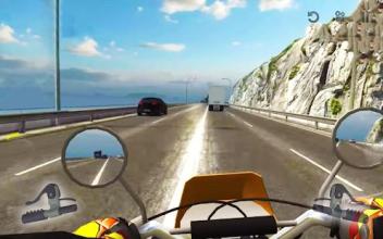 Motorcycle Traffic : High Speed Rush Bike Rider 3D截图1