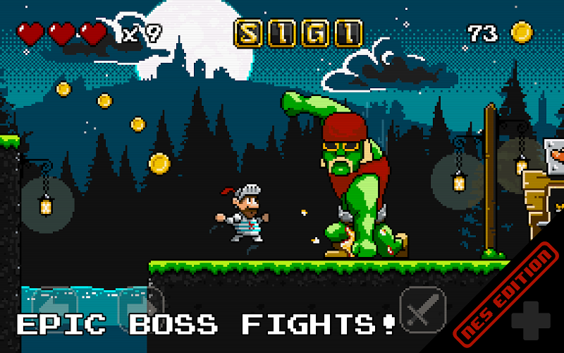 Sigi (NES Retro Platformer)截图3