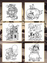 My Halloween Coloring Book:Coloring Game截图4