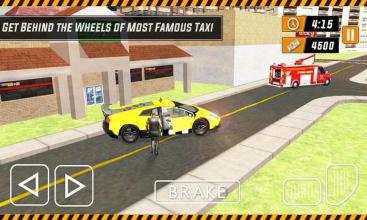 Modern City Taxicab Driving 3D截图5