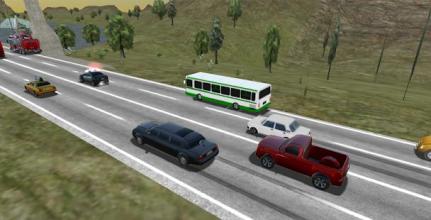 Racing in Heavy Traffic : Real Cars Simulator截图1