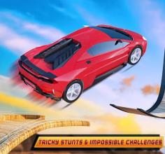 Impossible Mega Ramp: Monster Car Stunts Challenge截图3