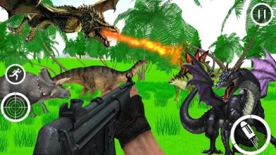 Dragon vs Dinosaur shooting game 2018截图3