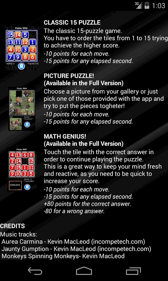 15 Puzzle (Free)截图5