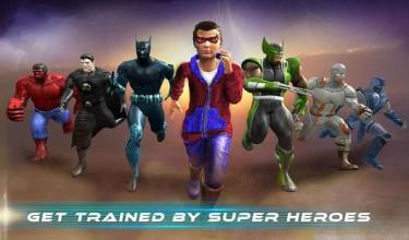 Flying Spider Boy: Superhero Training Academy Game截图1