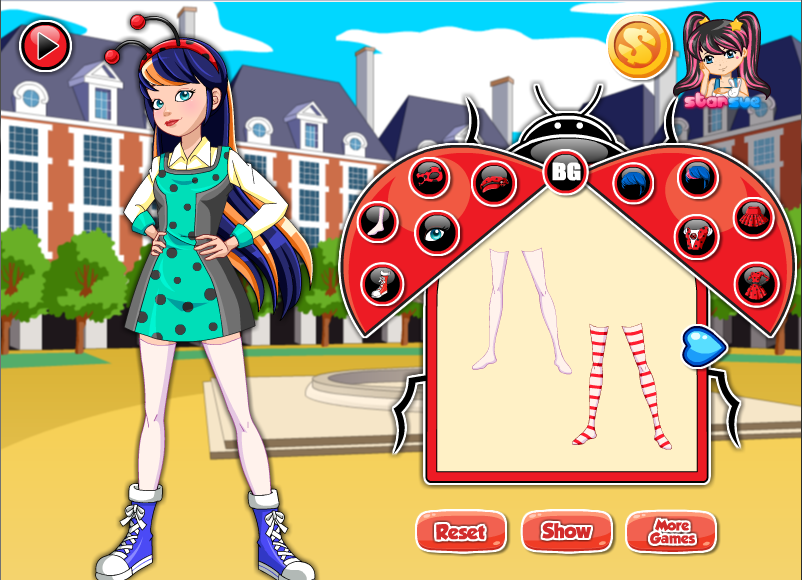 Miraculous Ladybug Dress - Free Games截图1