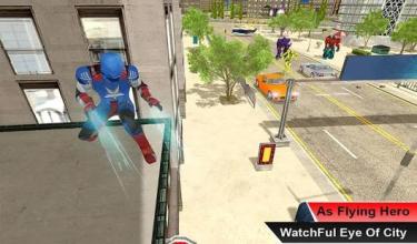 Flying Captain Speed Hero: Top Robot Games截图3