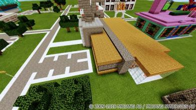 The Modern City. Roleplay MCPE Map截图5