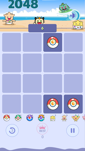 2048 Poke Puzzle截图1