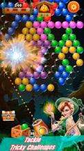 Bubble Real Shooter : Miss Witch Game截图3