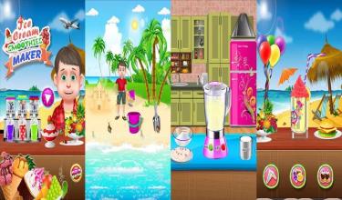 Ice Cream Maker Smoothie Mixer截图5