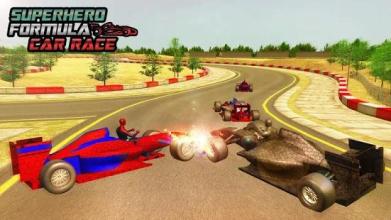 Top Speed Superhero Formula Car: Simulator Game截图2