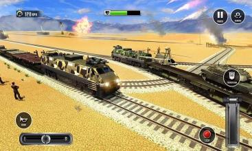 Army Train Shooter : Robot Transformation Game截图3