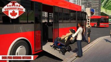 Canada Tourist City Coach Bus Driving Simulator 18截图4