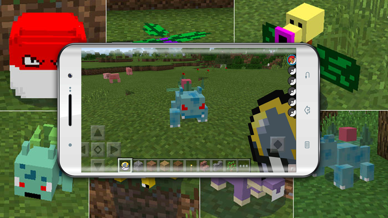 Mod Pixel-Mon For MCPE截图2