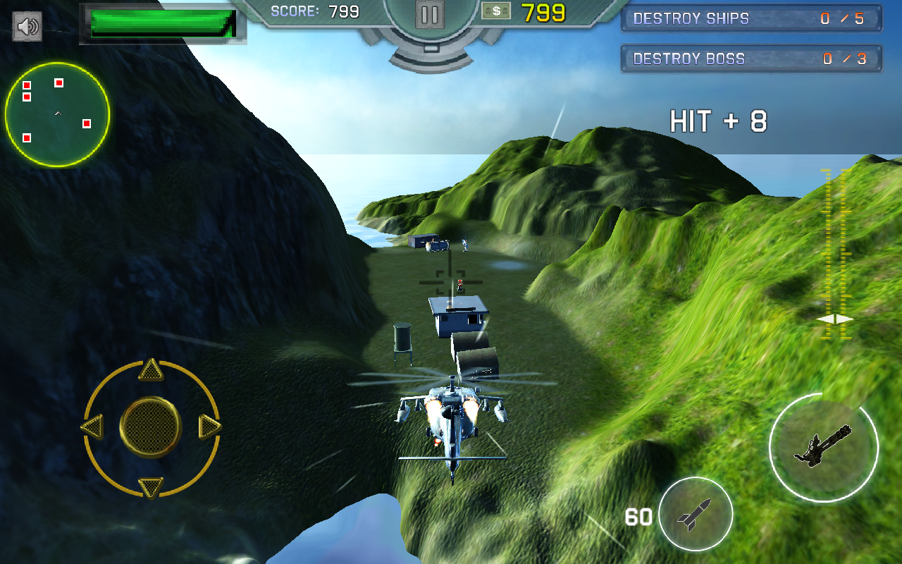 War Games: Gunship Air Battle截图1