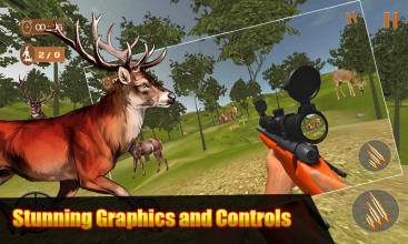 Deer Sniper Hunter: Wild Animal Hunting Game截图2