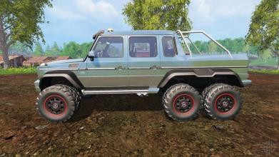 AMG 6x6 Offroad Hill Climb Racing截图3