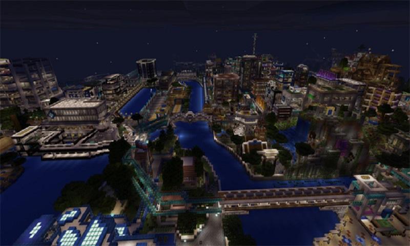 Blue City Creation for MCPE截图1