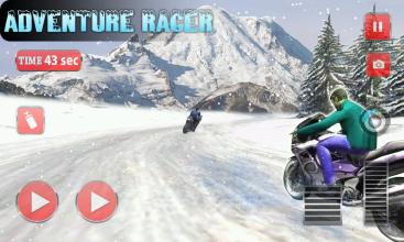 Offroad Snow Bike Driving Sim - Bike Racing Games截图2