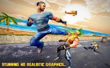 Street Kung Fu Fighter: Free Kickboxing Game截图1