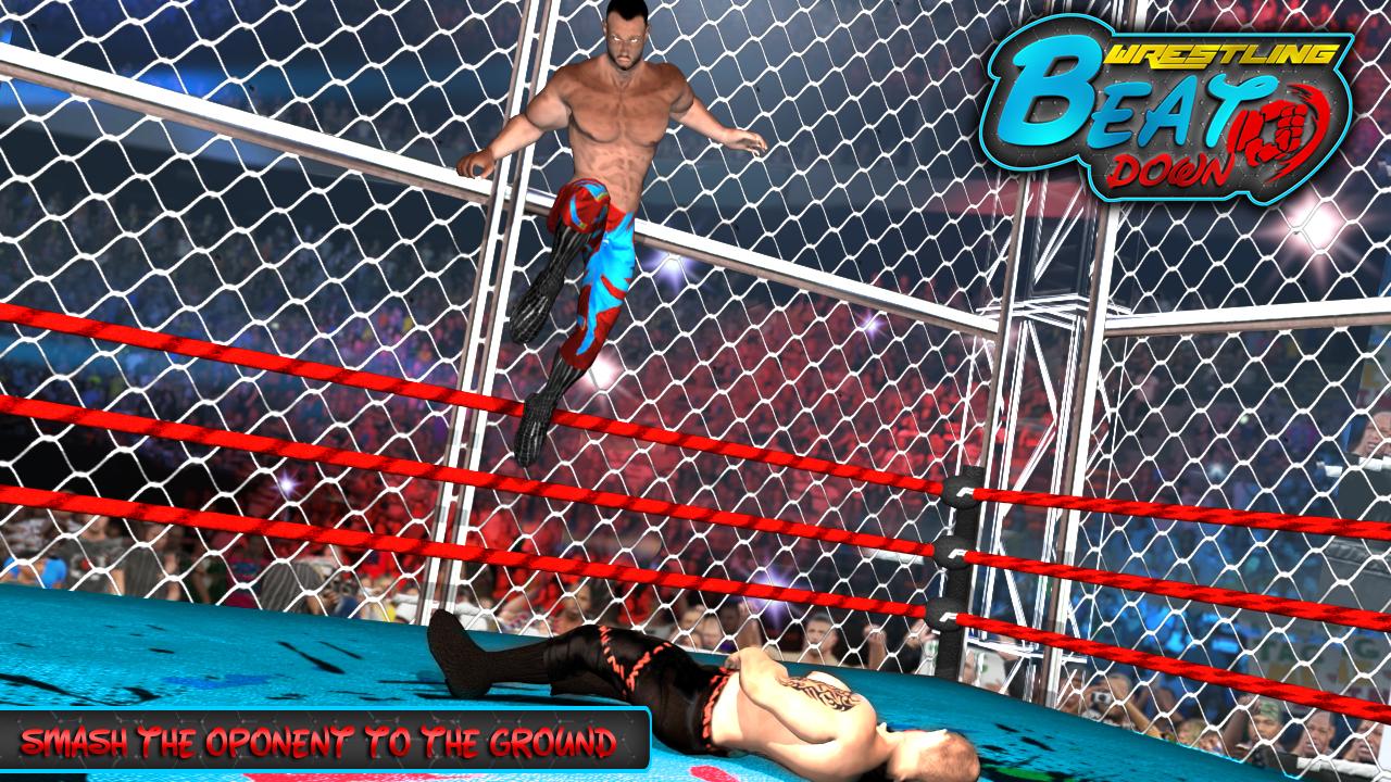 WRESTLING BEATDOWN - 2K18 CAGE MATCH REVOLUTION截图2