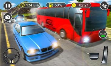 Telolet Bus Racing : Hill Climb Bus Simulator 3D截图4