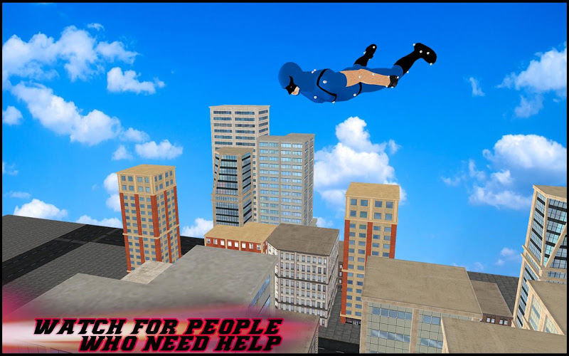 Flying Superhero: City Battle截图2