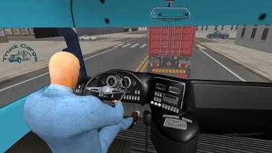 City Truck Cargo Delivery Forklift Driving Game截图5