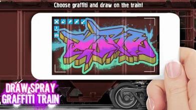 Draw Spray Graffiti Train截图4