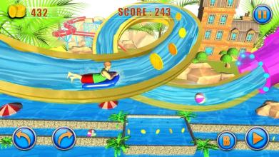 Giant Water Slide Adventure: Water Park Racing截图1