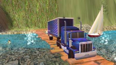 Cargo Truck Driver: Transporter Euro Truck Game 3D截图3