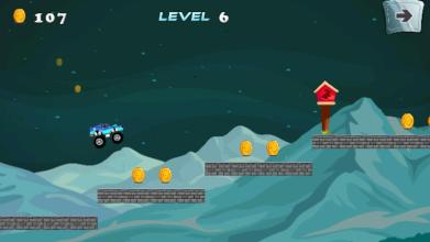 Crazy Hill Climb Racing Truck截图1