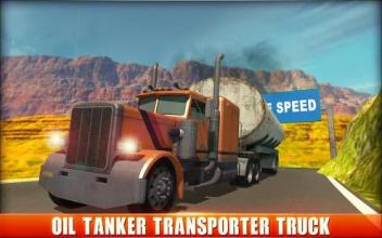 Oil Tanker Truck Games : Euro Truck Simulator 3D截图1