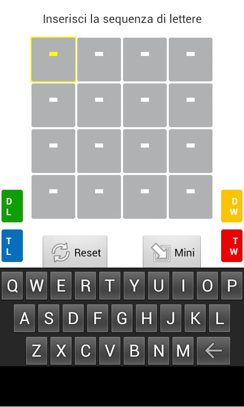 Ruzzle Solver - English截图1