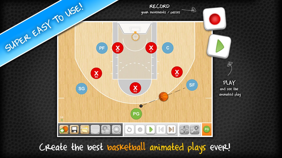 HeadCoach Basketball Free截图1