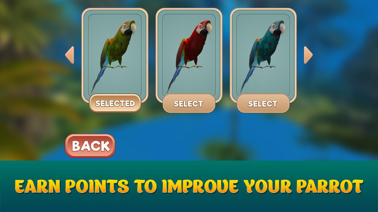 Wild Parrot Sim 3D: Jungle Bird Fly Game截图4