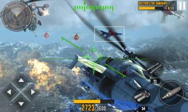 Air Combat Gunship Simulator 2018截图4