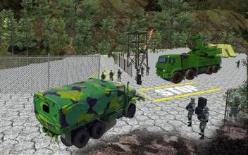 Real Drive Army Check Post Truck Transporter截图1