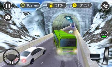 Telolet Bus Racing : Hill Climb Bus Simulator 3D截图3