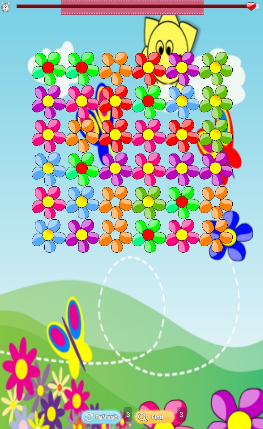 Flowers Match for Kids截图2