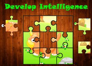 Kids Dino Cartoon Jigsaw Puzzle截图2