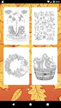 Autumn Coloring Pages Anti-Stress *截图1