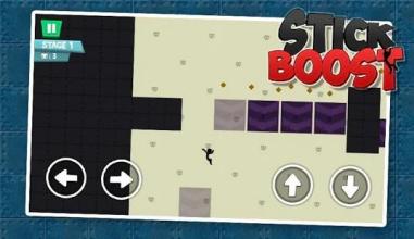 StickMan Boost : Parkour Freedom Platform截图1