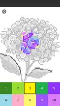 Flower Color By Number: Pixel Art Flower截图2